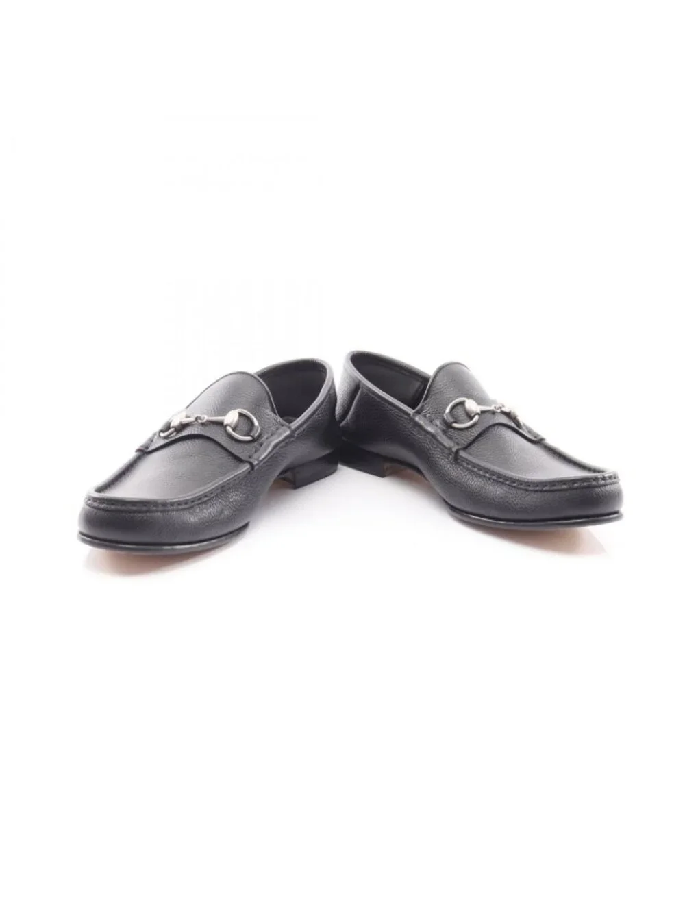 Gucci Loafers Horsebit Black Leather